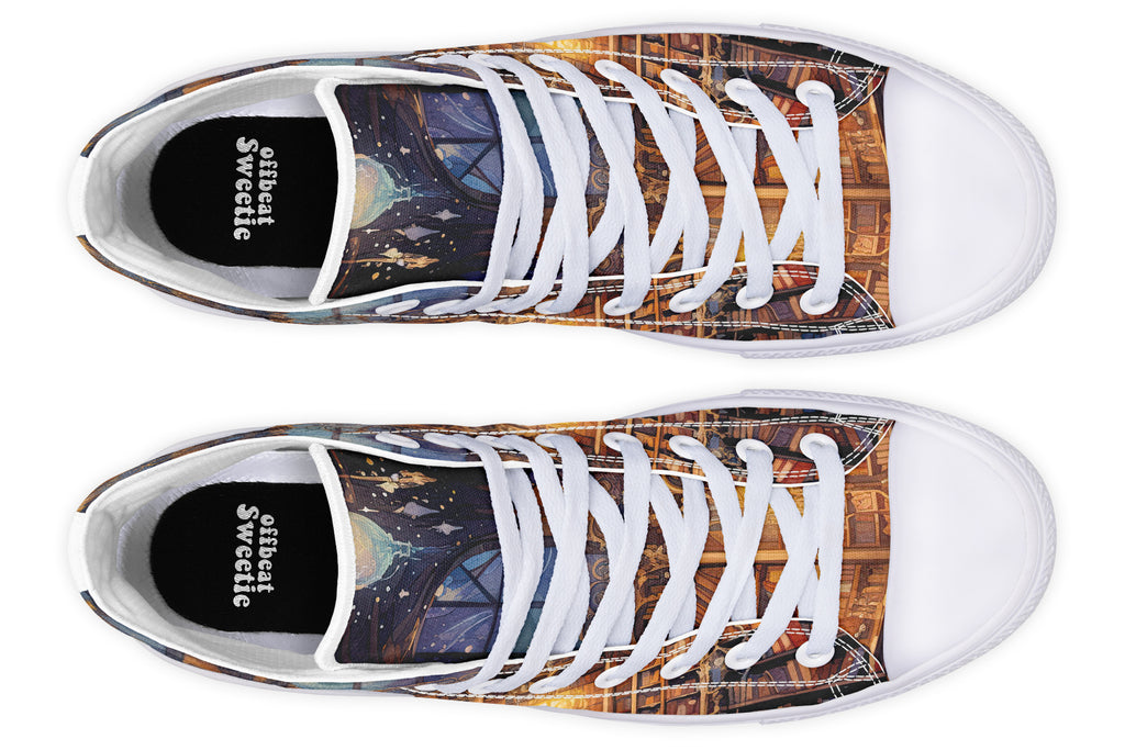 Bibliotheca High Tops - Offbeat Sweetie