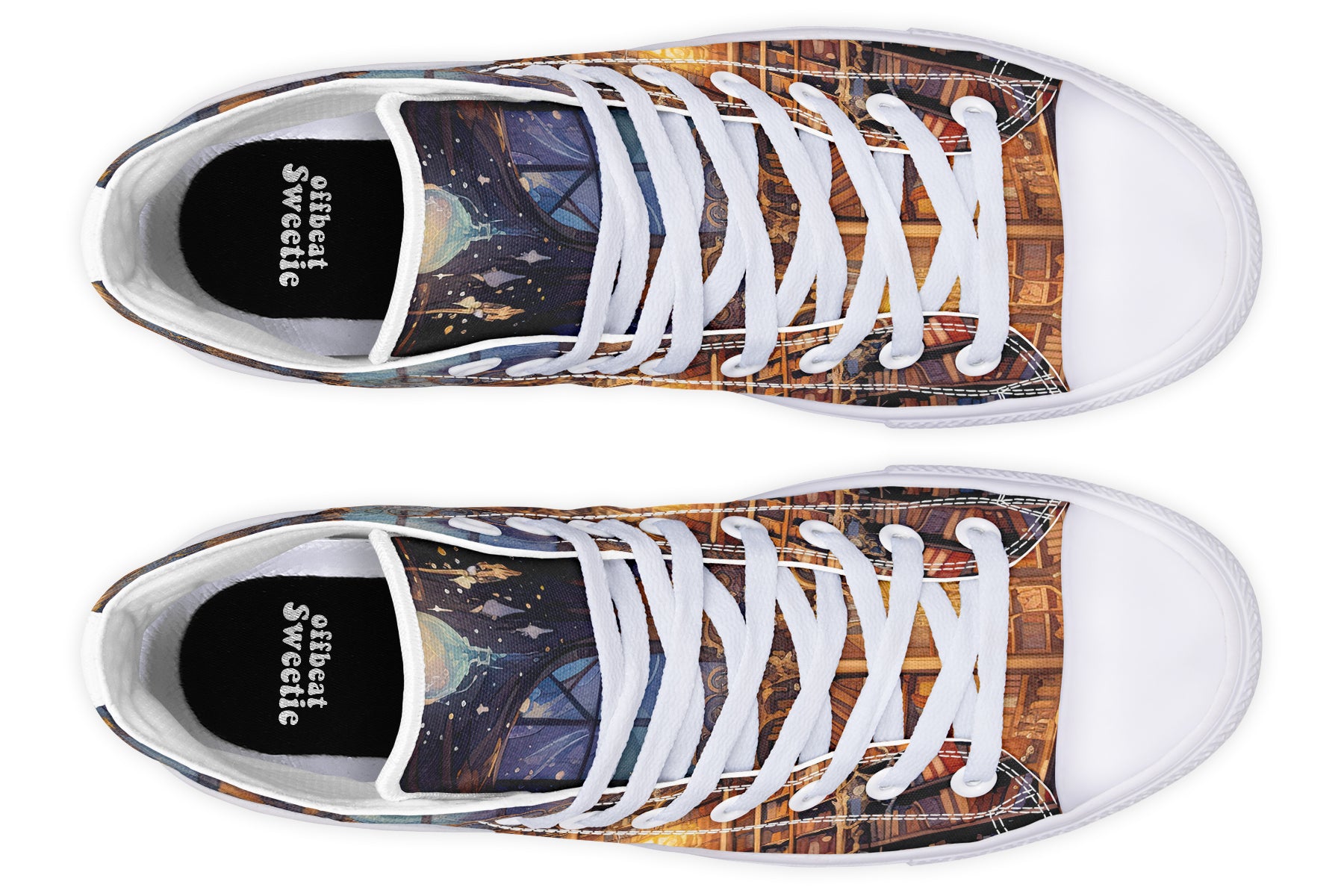 Bibliotheca High Tops - Offbeat Sweetie