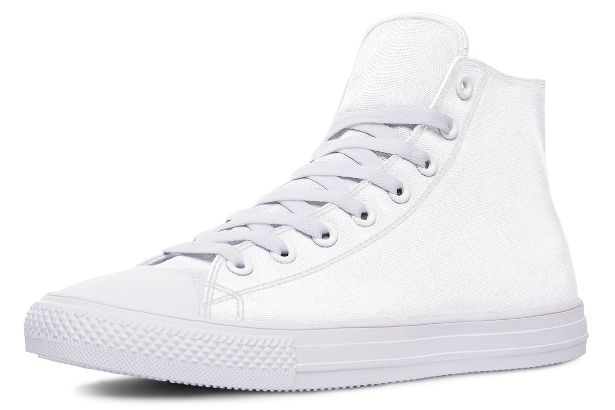 Black and White Mismatch High Tops