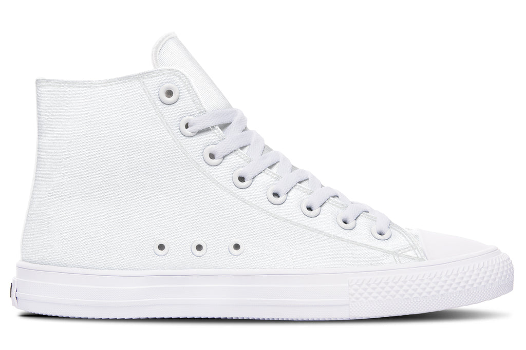 Black and White Mismatch High Tops