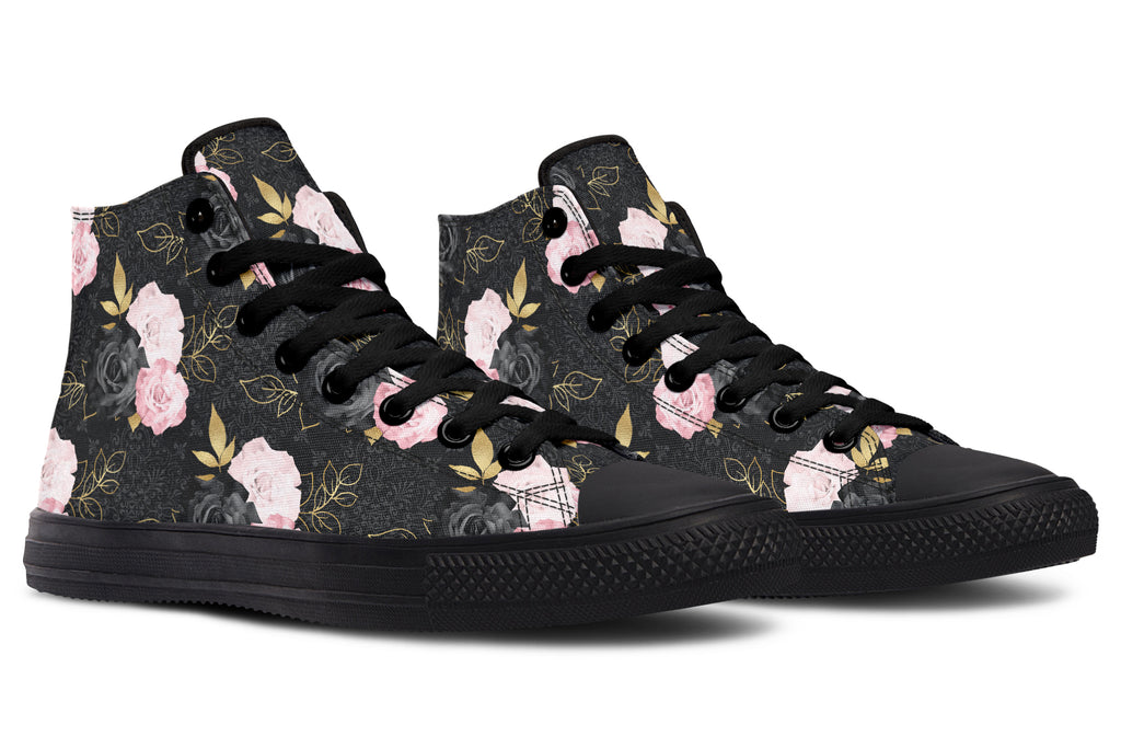 Blush Roses High Tops (Wide)