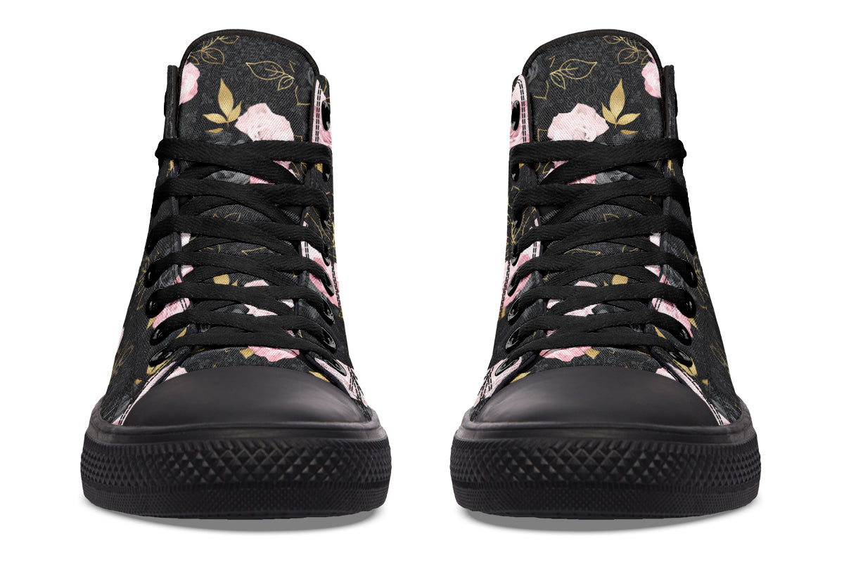 Blush Roses High Tops (Wide)