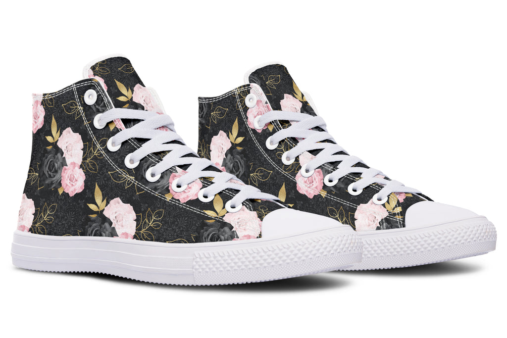 Blush Roses High Tops (Wide)