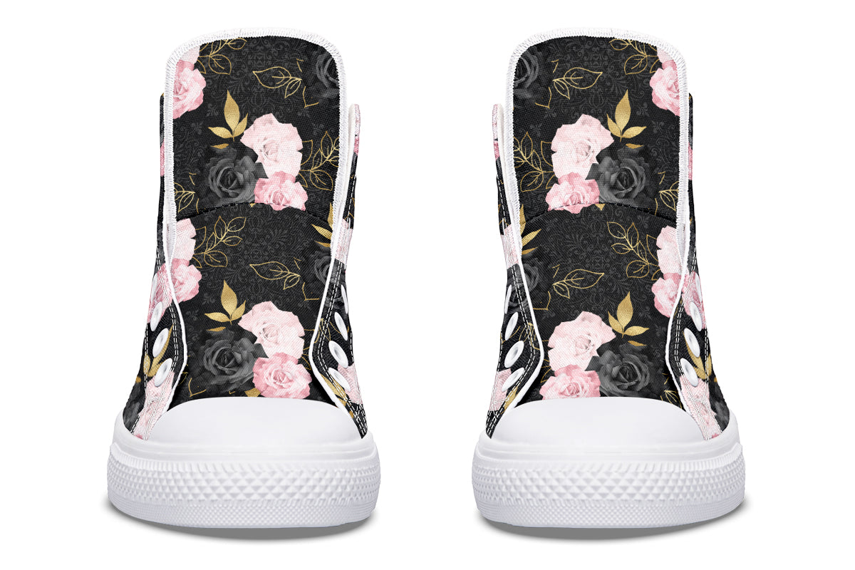 Blush Roses High Tops (Wide)