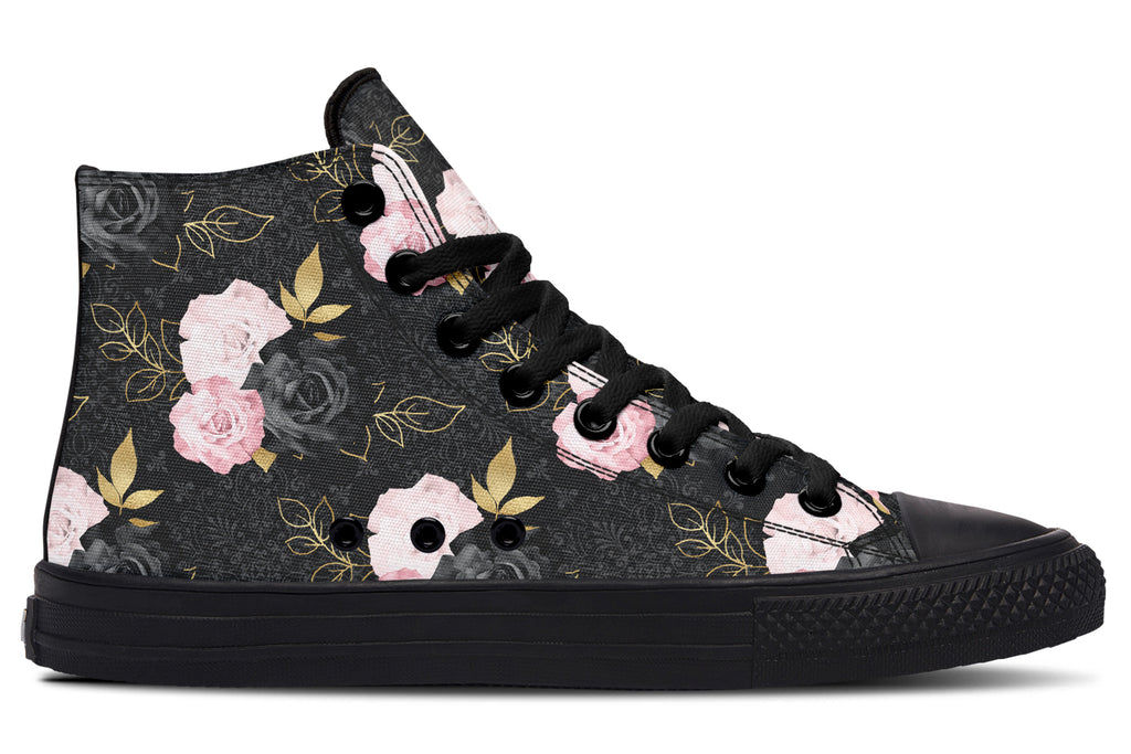 Blush Roses High Tops (Wide)