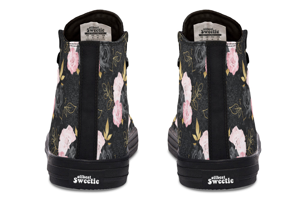 Blush Roses High Tops (Wide)