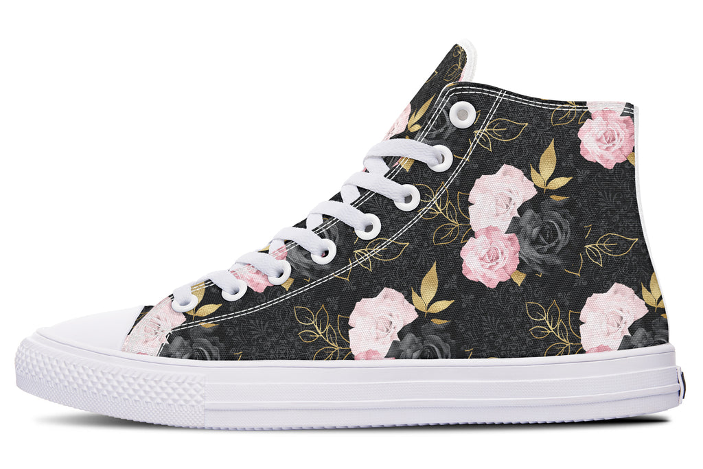 Blush Roses High Tops (Wide)
