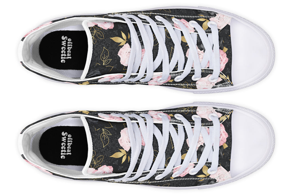 Blush Roses High Tops (Wide)