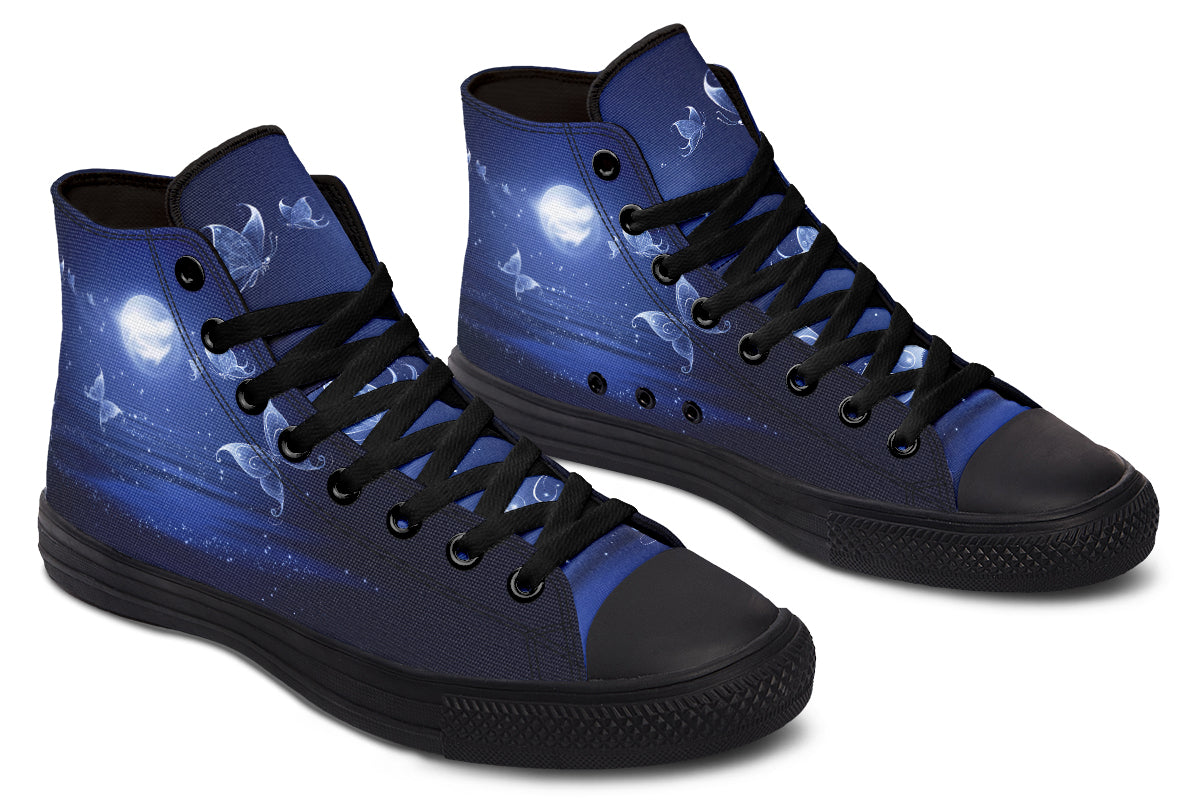 Butterfly Magic High Tops - Offbeat Sweetie