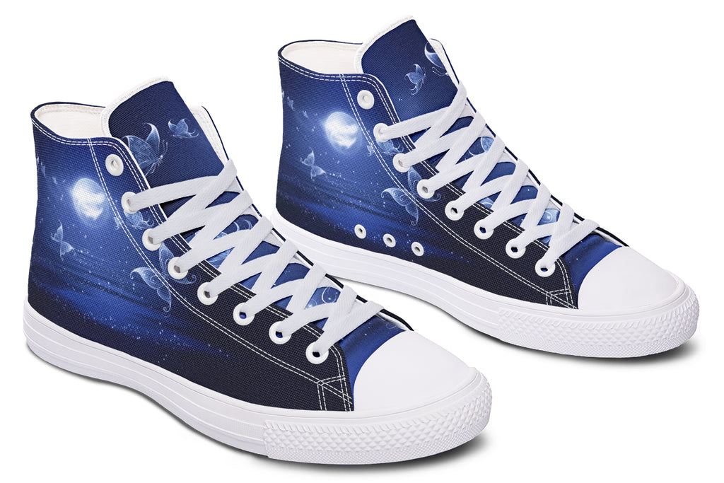 Butterfly Magic High Tops - Offbeat Sweetie