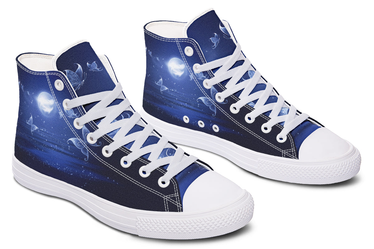 Butterfly Magic High Tops - Offbeat Sweetie