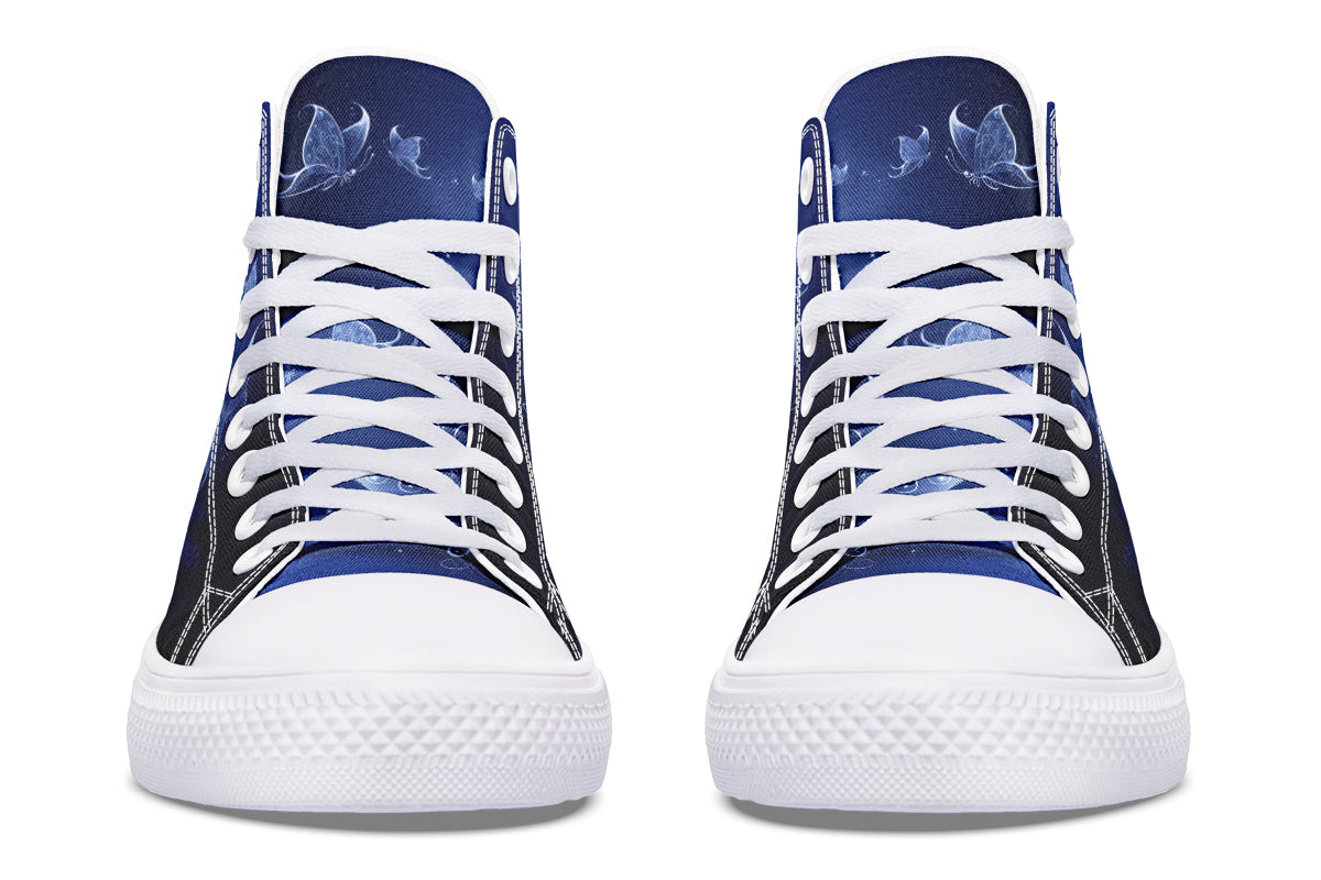 Butterfly Magic High Tops - Offbeat Sweetie