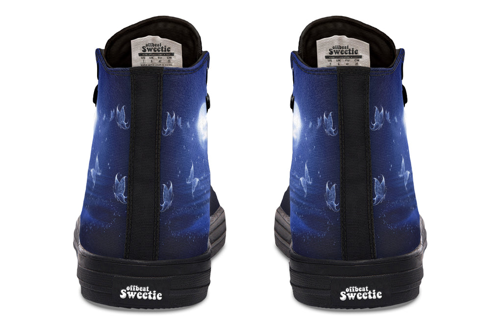 Butterfly Magic High Tops - Offbeat Sweetie
