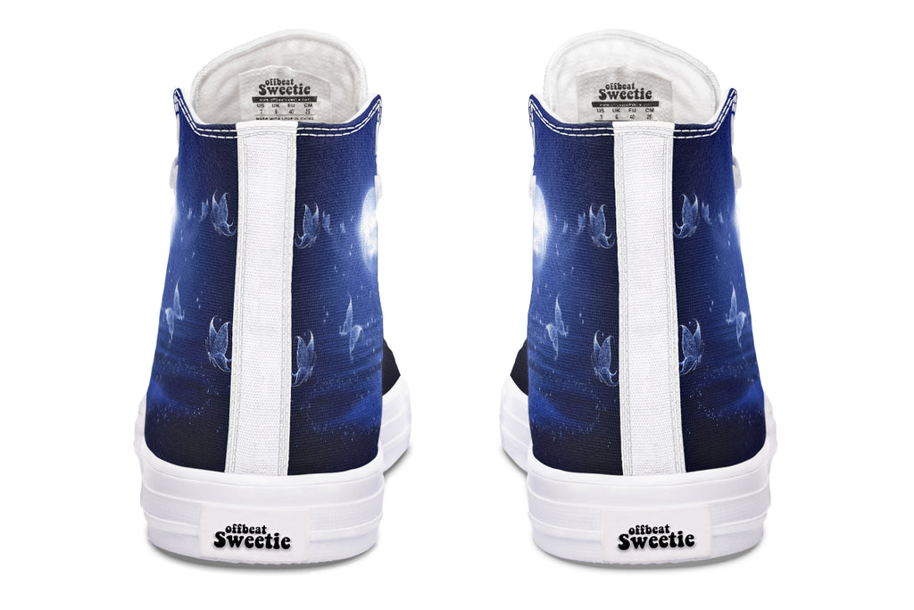 Butterfly Magic High Tops - Offbeat Sweetie