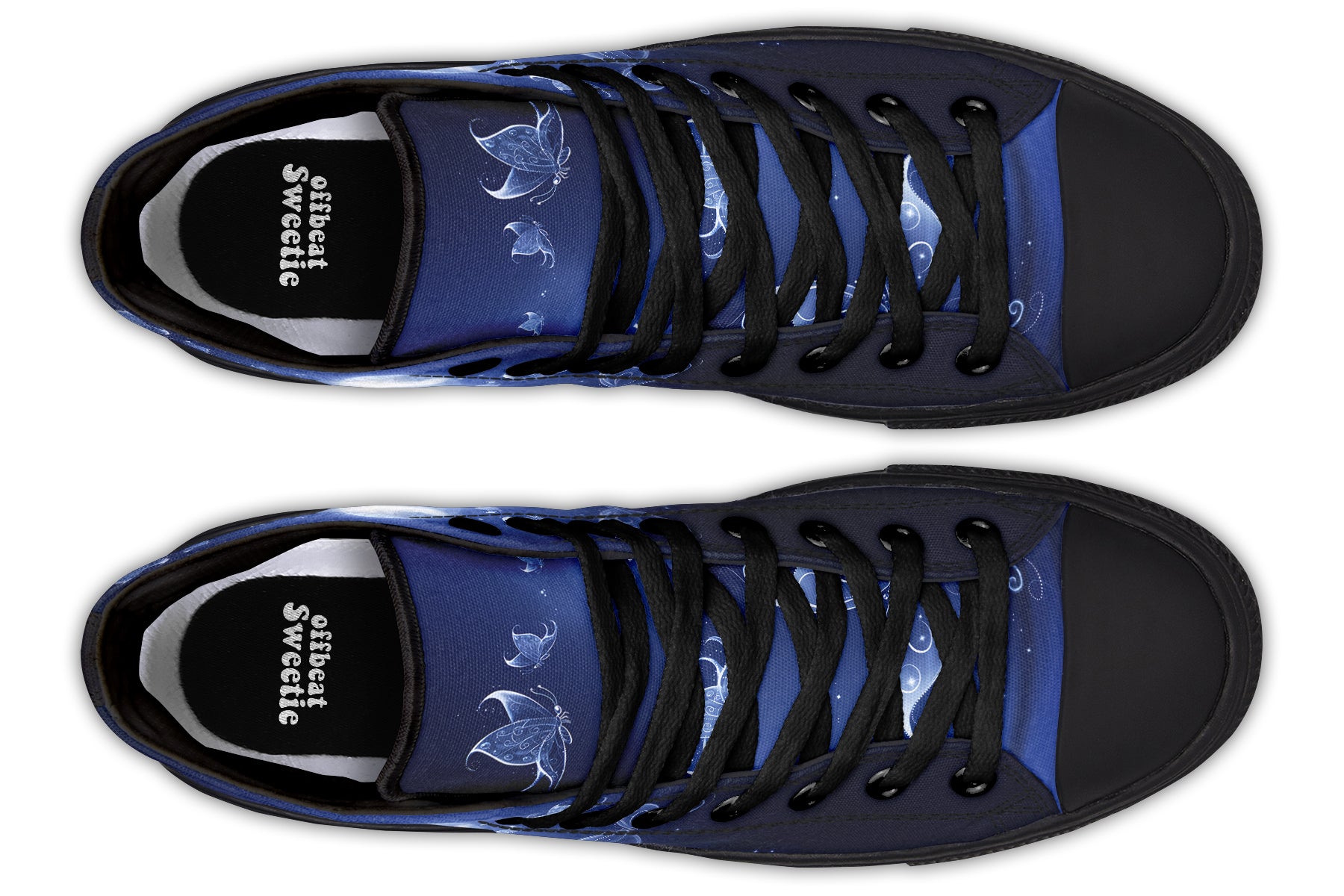 Butterfly Magic High Tops - Offbeat Sweetie
