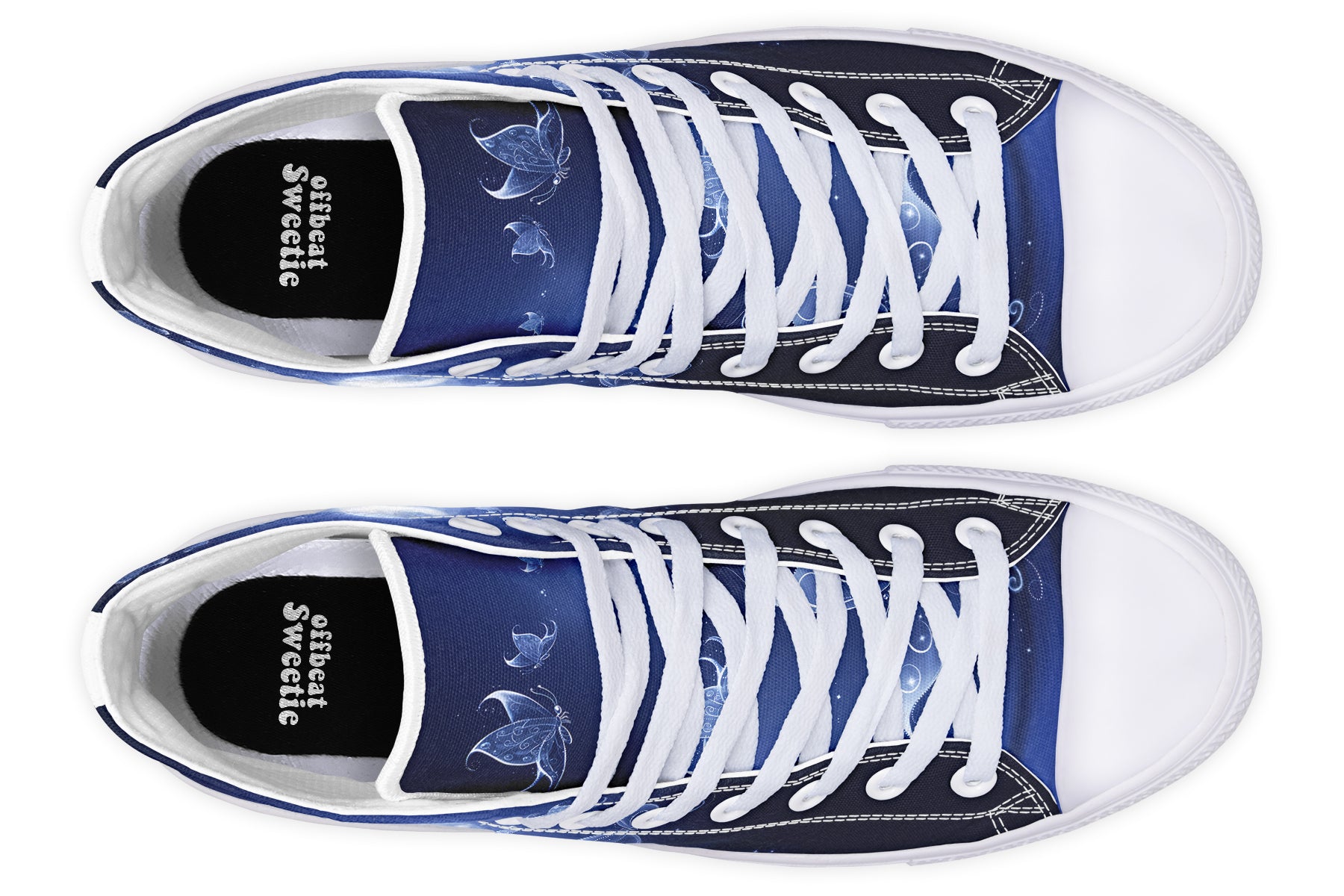 Butterfly Magic High Tops - Offbeat Sweetie