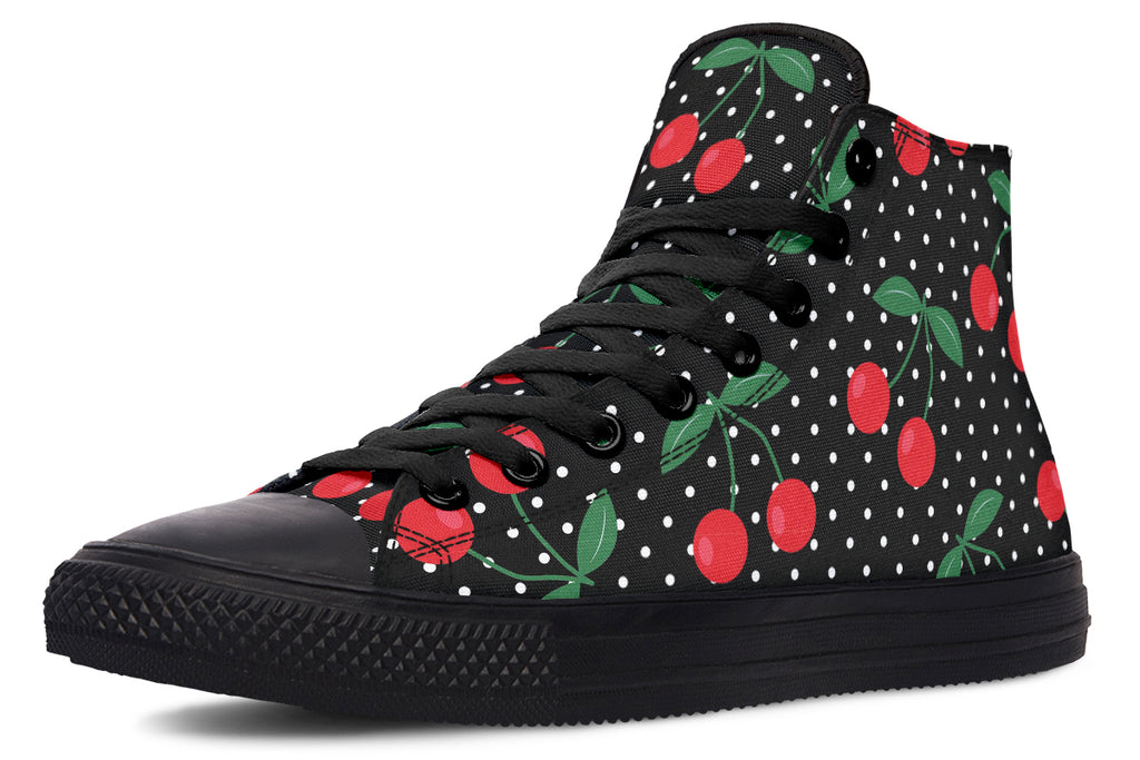 Cherries High Tops (Wide)