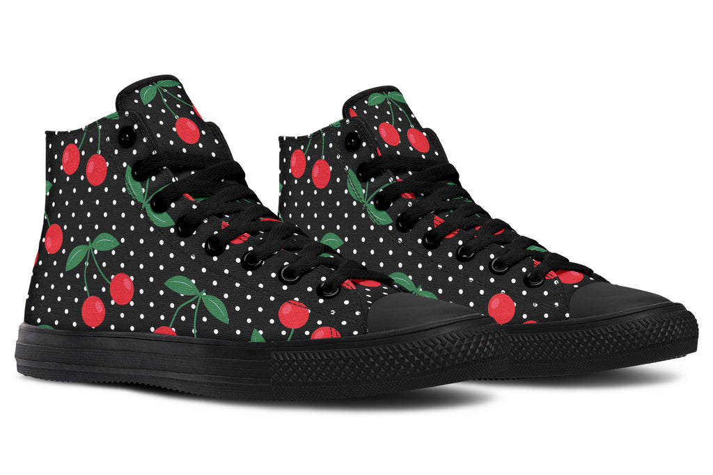 Cherries High Tops (Wide)