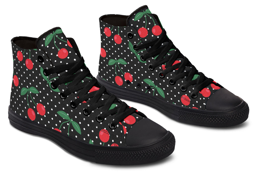 Cherries High Tops (Wide)