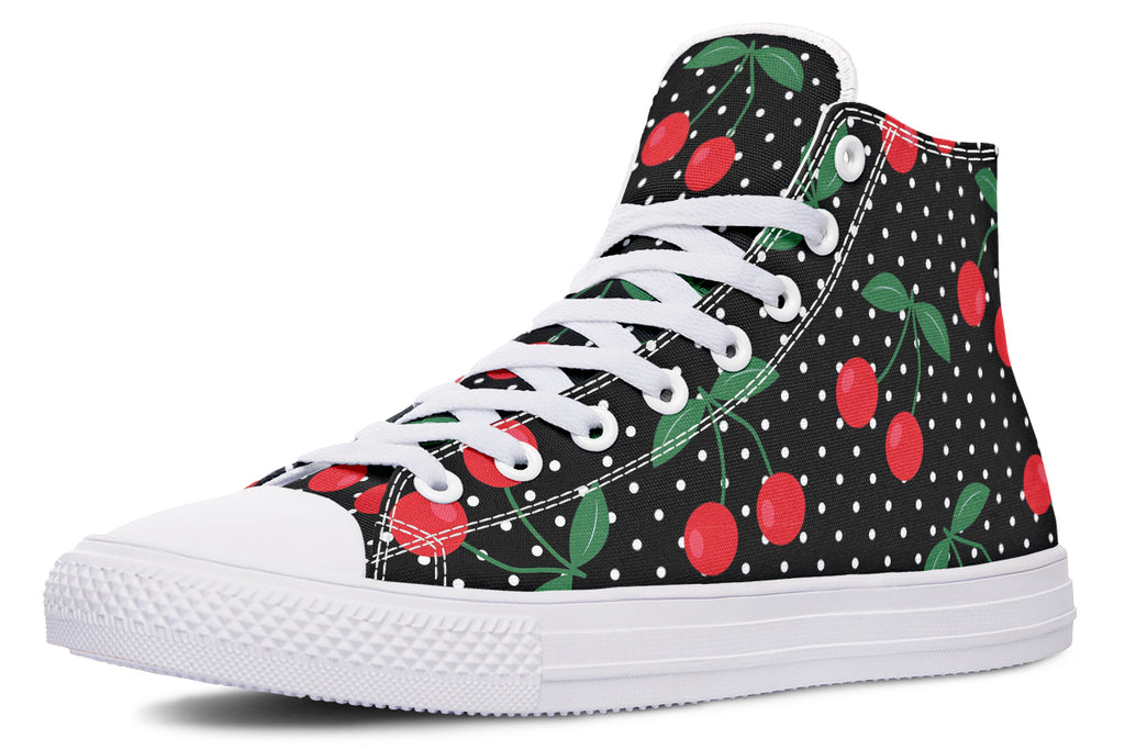 Cherries High Tops (Wide)
