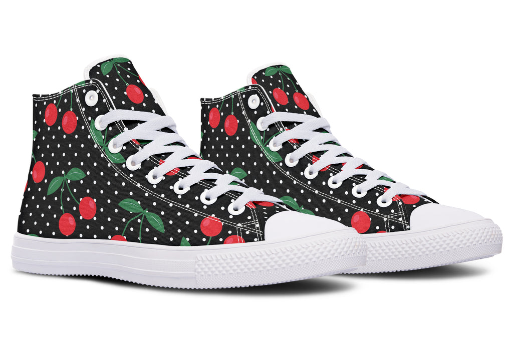 Cherries High Tops (Wide)