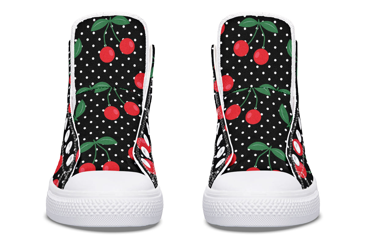 Cherries High Tops (Wide)