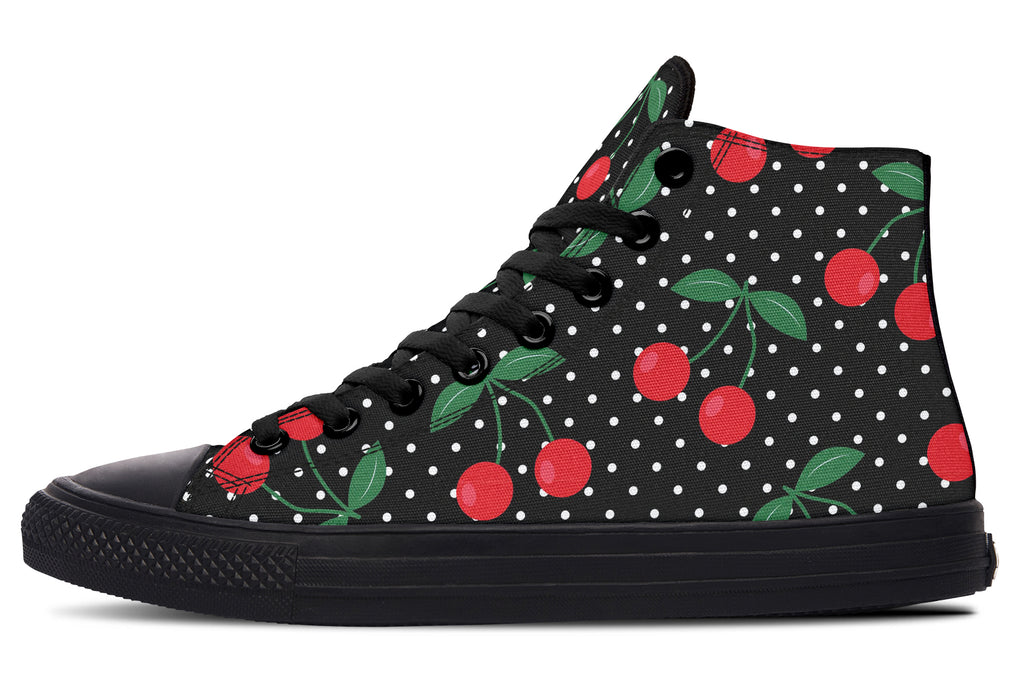 Cherries High Tops (Wide)