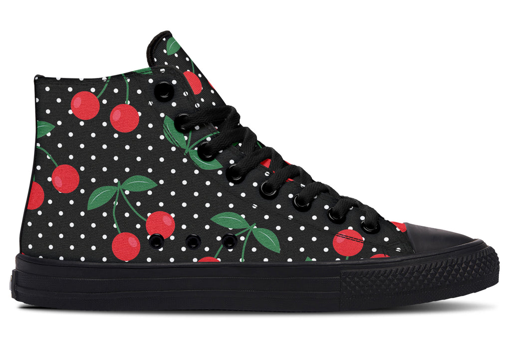 Cherries High Tops (Wide)
