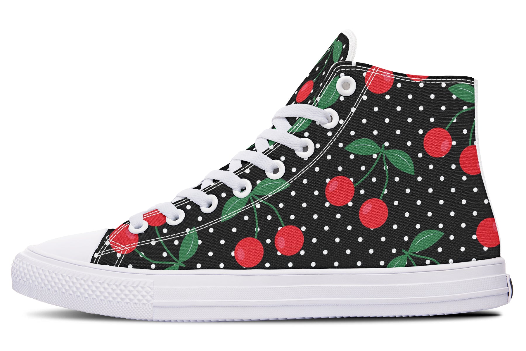 Cherries High Tops (Wide)