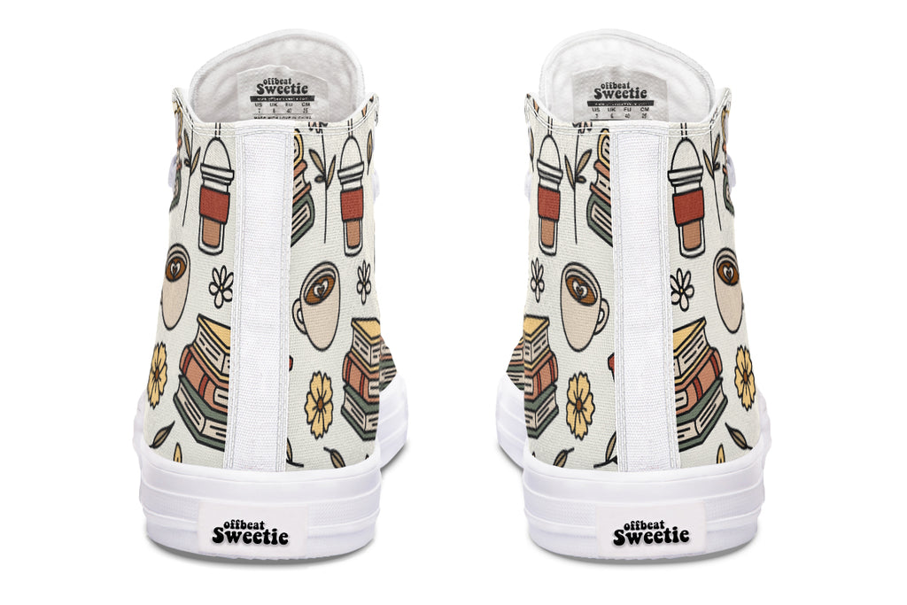 Coffee And Books High Tops