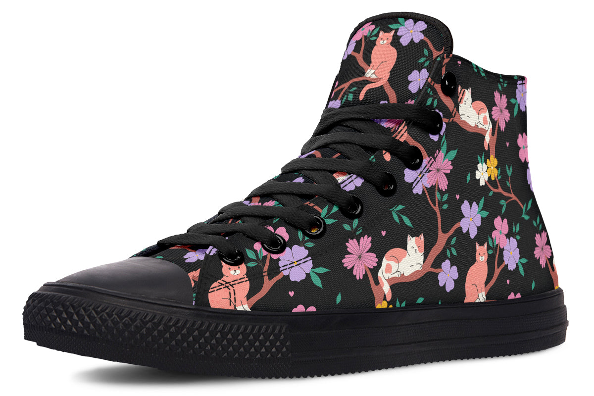 Comfy Cats High Tops (Wide)
