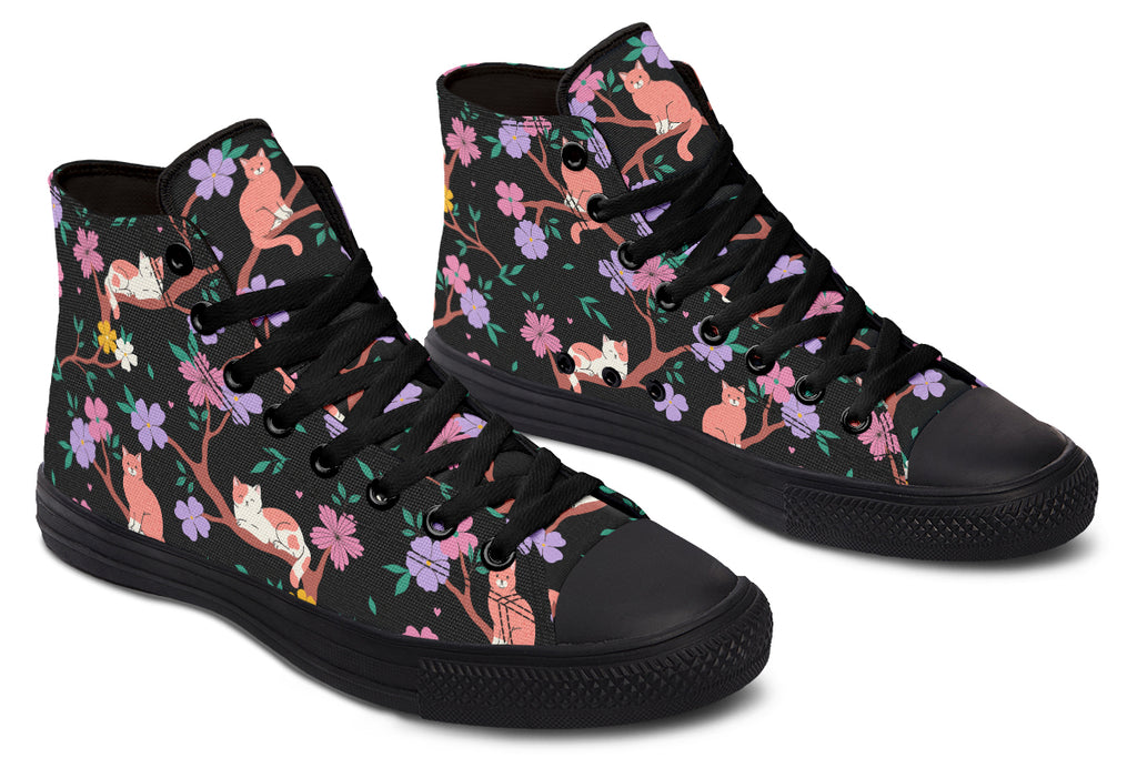 Comfy Cats High Tops (Wide)
