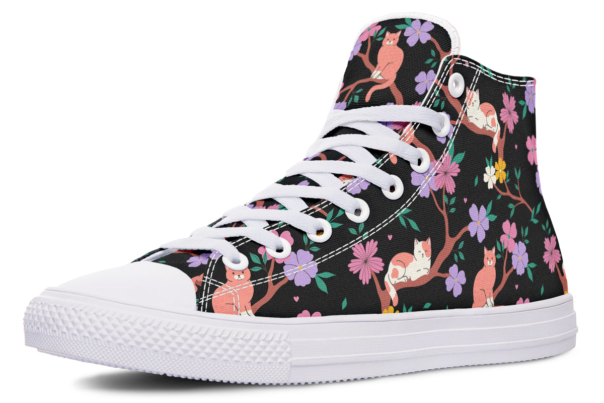 Comfy Cats High Tops (Wide)