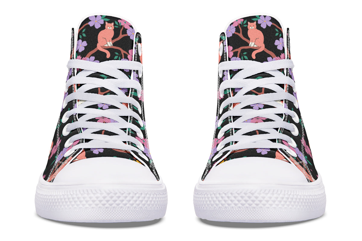 Comfy Cats High Tops (Wide)