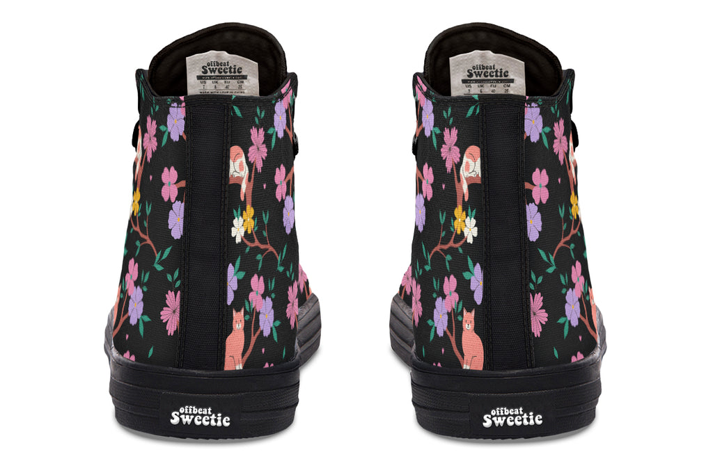 Comfy Cats High Tops (Wide)