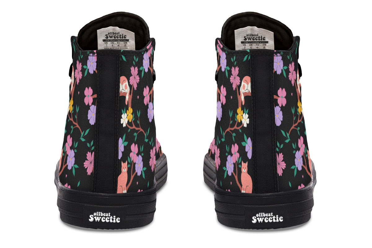 Comfy Cats High Tops (Wide)