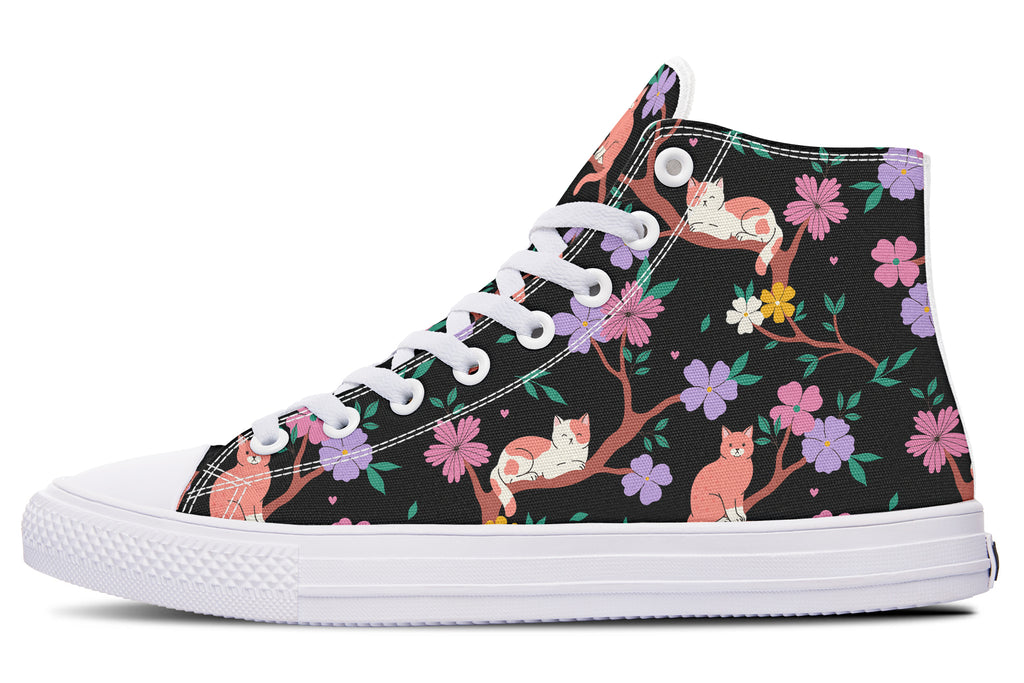 Comfy Cats High Tops (Wide)