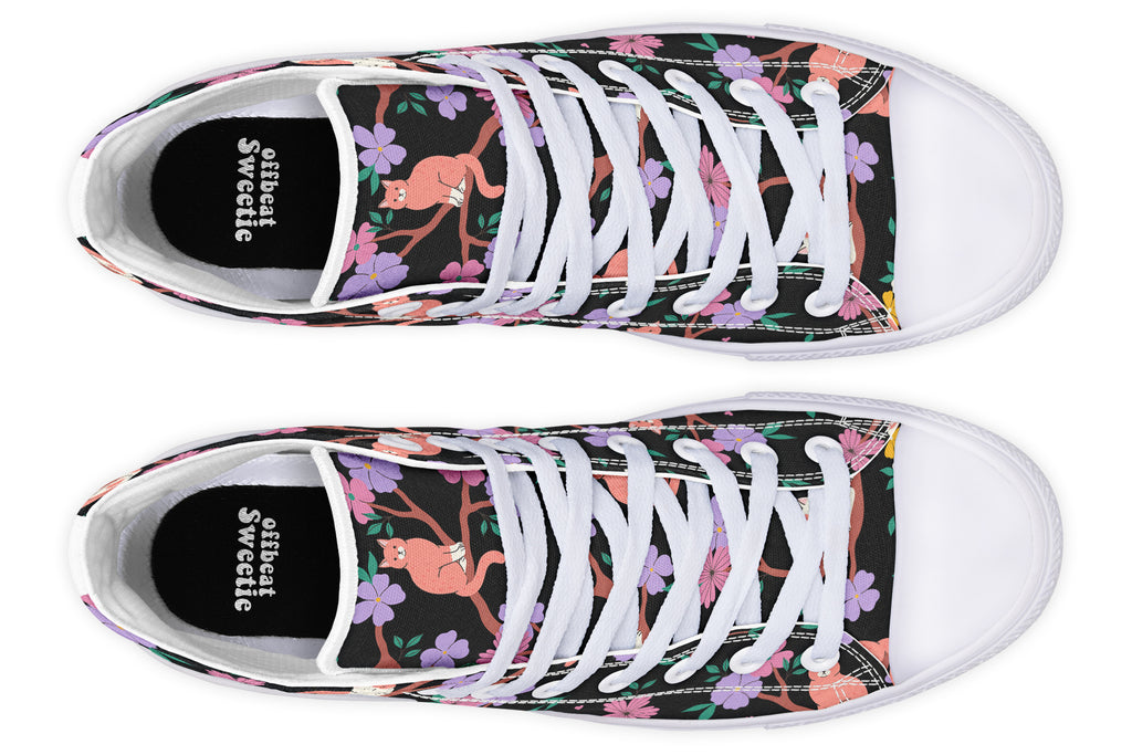 Comfy Cats High Tops (Wide)