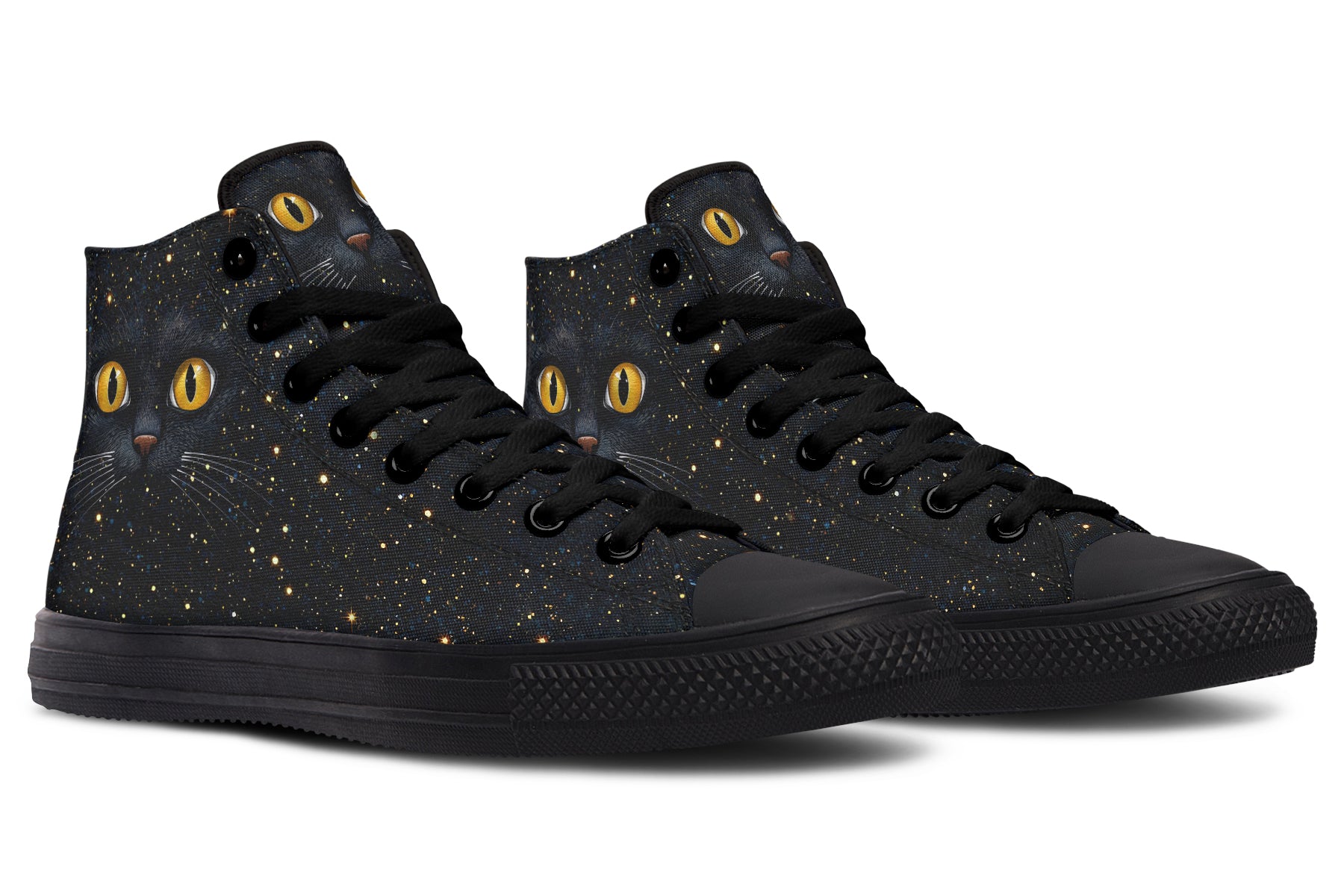 Cosmic Cat Eyes High Tops