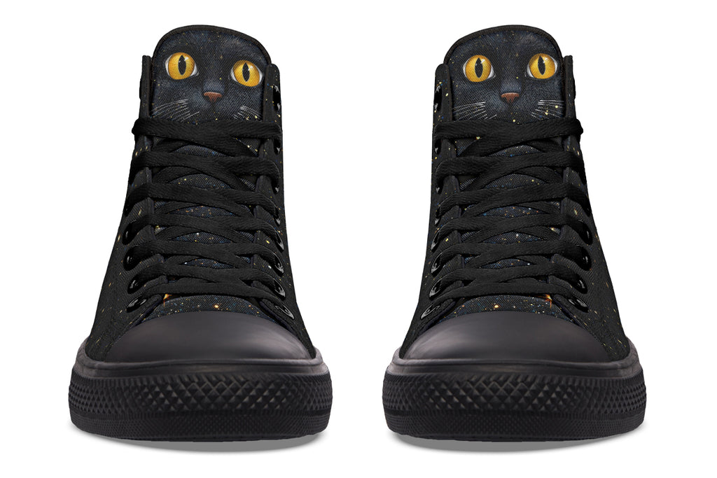 Cosmic Cat Eyes High Tops
