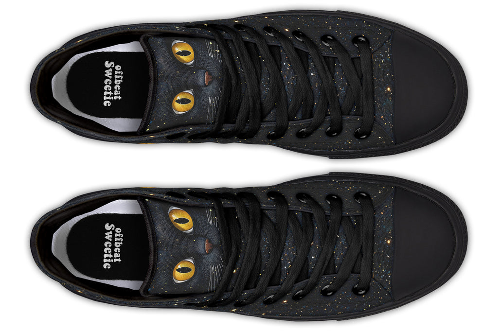 Cosmic Cat Eyes High Tops