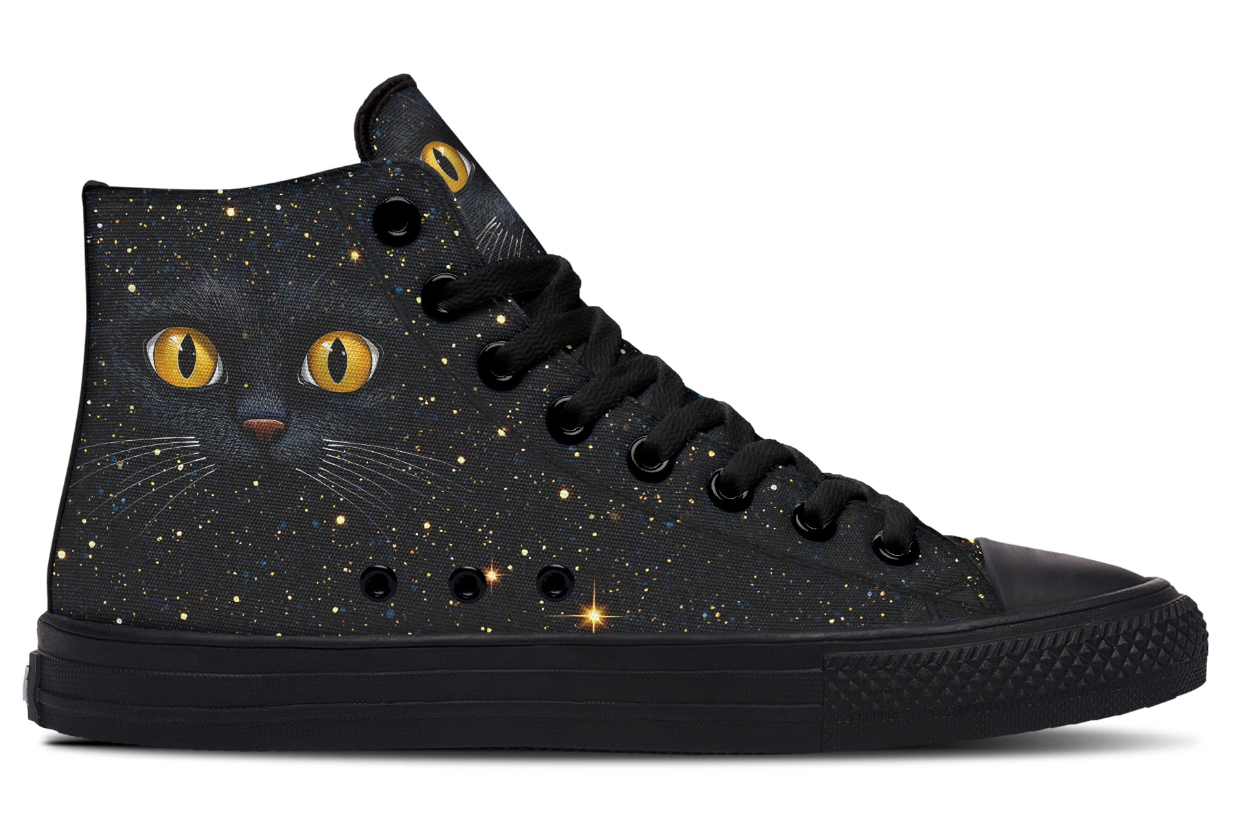 Cosmic Cat Eyes High Tops (Wide)