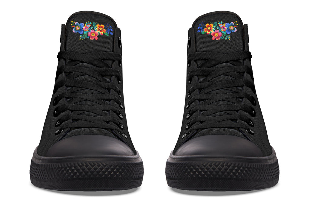 Day of the Dead High Tops - Offbeat Sweetie