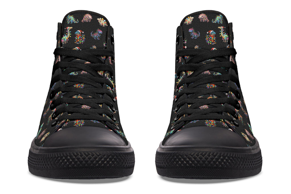 Dinos In Lights High Tops (Wide)