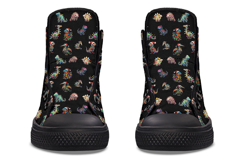 Dinos In Lights High Tops (Wide)