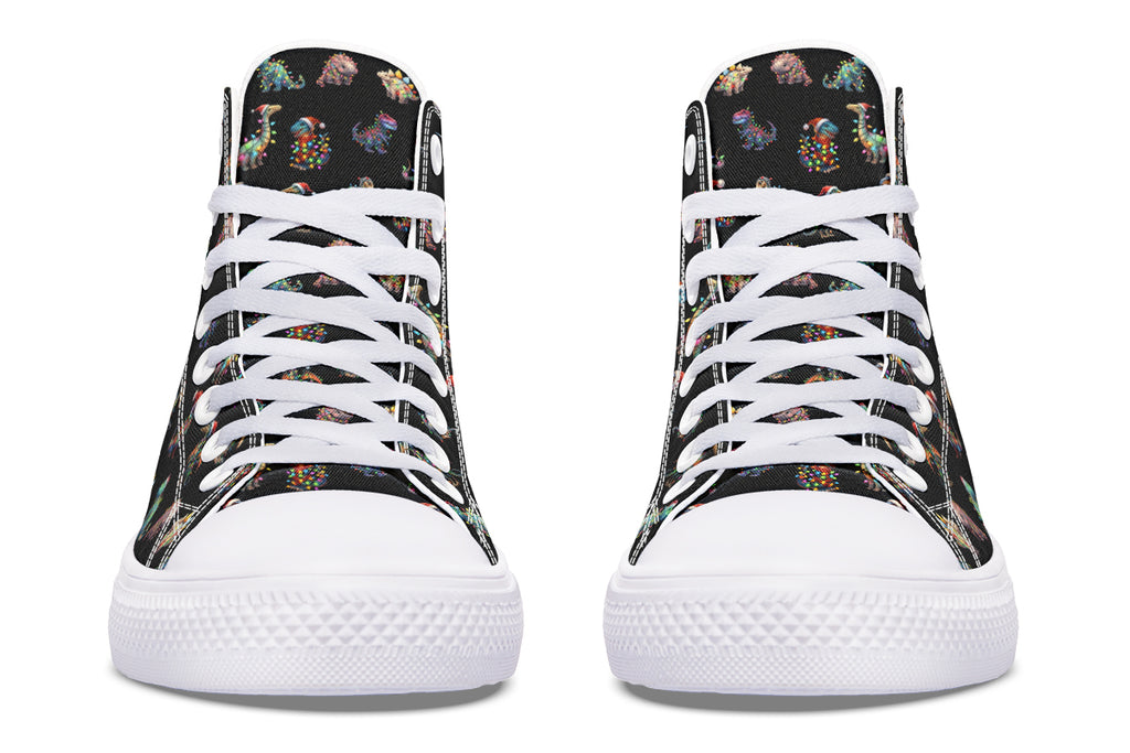 Dinos In Lights High Tops (Wide)
