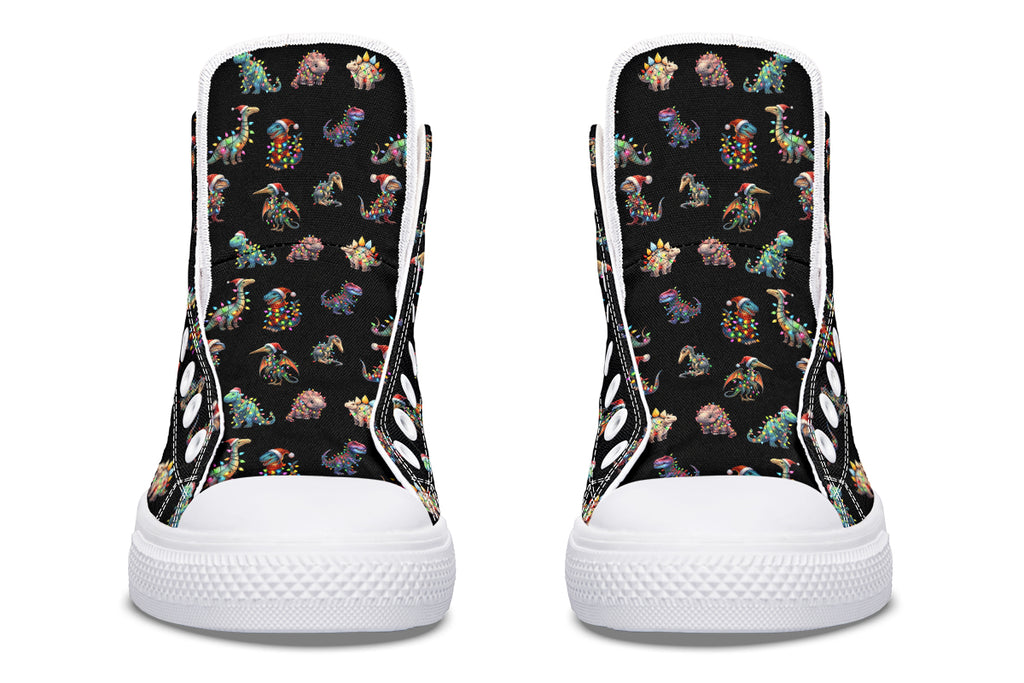 Dinos In Lights High Tops (Wide)