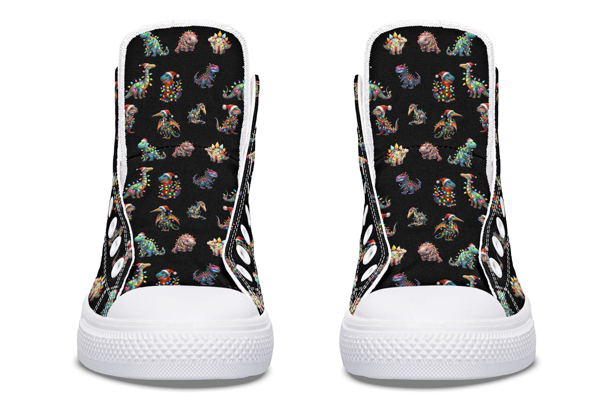 Dinos In Lights High Tops (Wide)