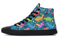 Dinosaur Friends High Tops - Offbeat Sweetie