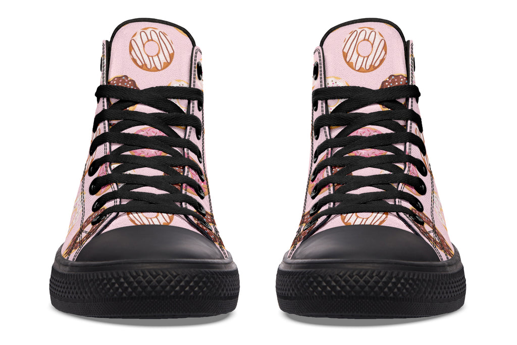 Donut Stop Me Now High Tops - Offbeat Sweetie